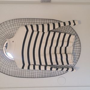 Lauren Ralph Lauren Striped Turtleneck Sweater